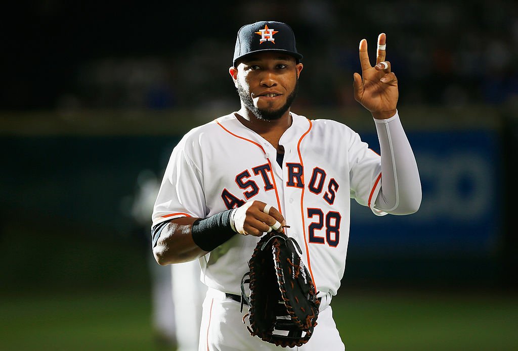 MLBMetrics's tweet photo. THREAD: Why Jon Singleton is the best story in baseball right now.

Who is Jon Singleton? Singleton was drafted in the 8th round of the 2009 draft by the Phillies. Singleton raked in the minor leagues and was rated the Phillies' second best prospect by Baseball America in 2011. https://t.co/KMlHFiEHPy