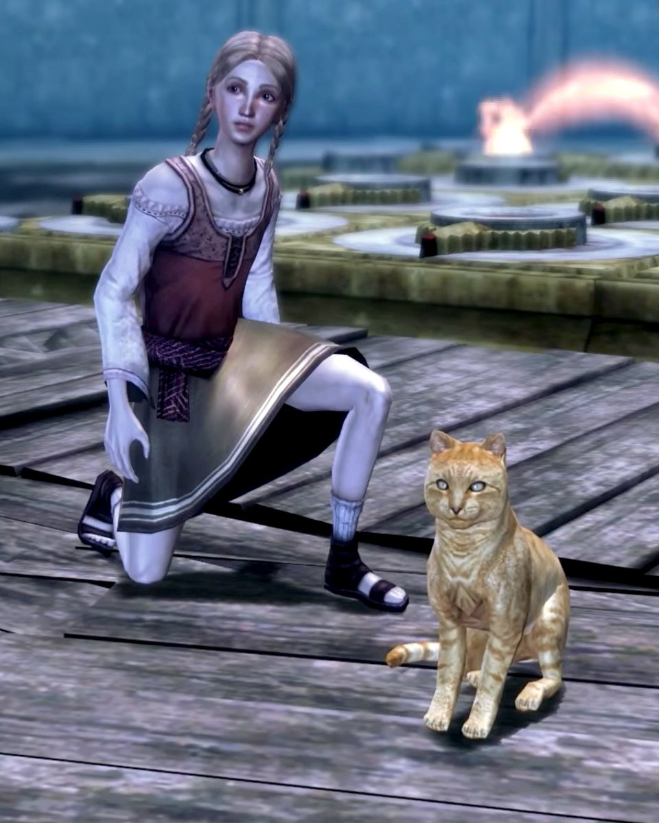 bioware's tweet image. Happy #InternationalCatDay to all the cat guardians, and the innocent victims who are in the thrall of demons disguised as cats.
#DragonAge