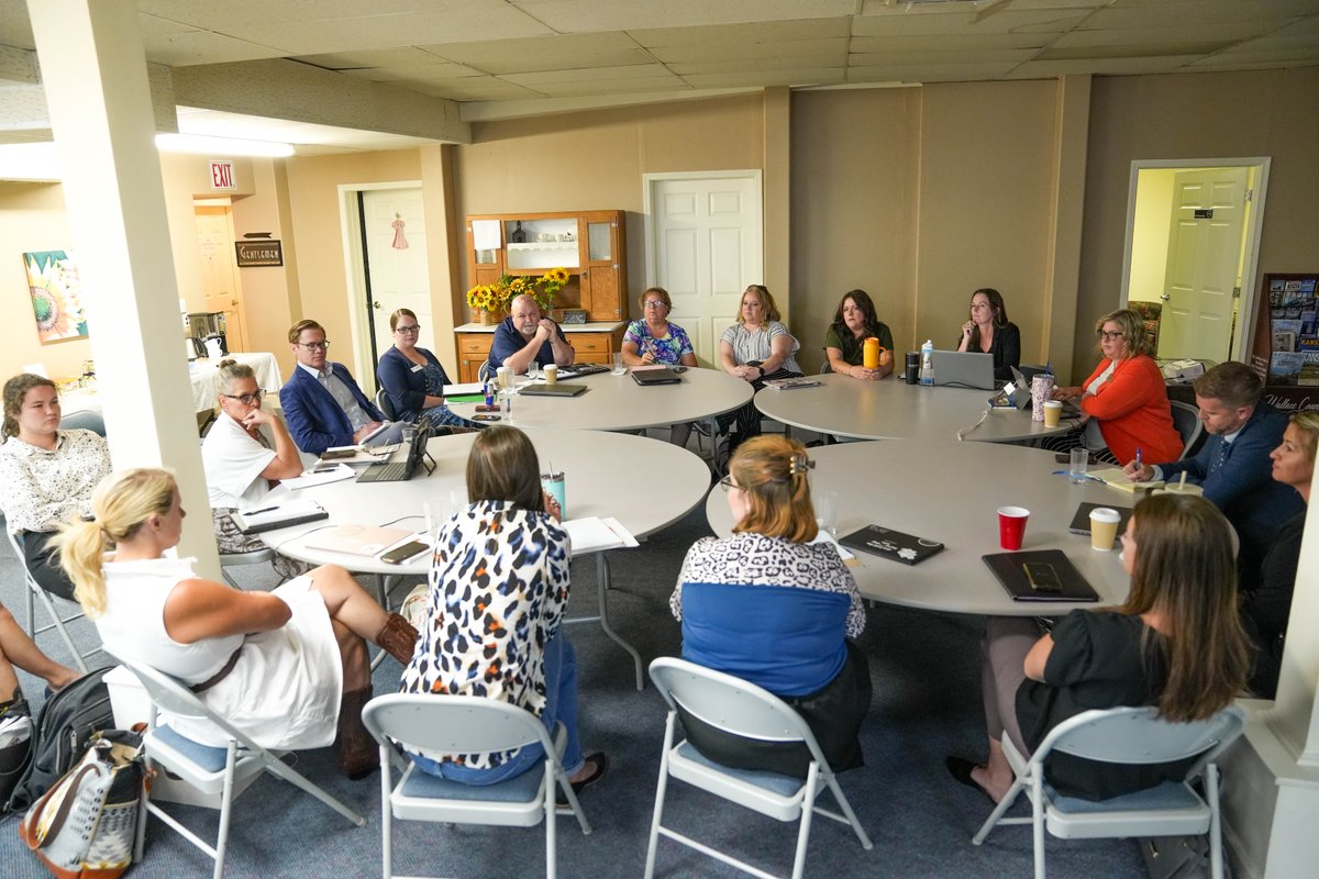 Feeling inspired after meeting with these incredible rural champions. We created this program because one of the best ways to improve a town is to empower its community to address their specific priorities. Local solutions + state support = lasting positive change for #RuralKS.
