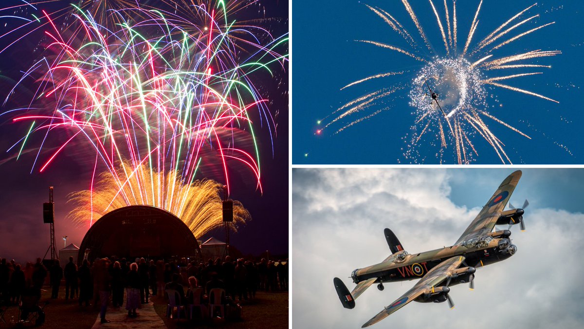 Our Flying Proms will feature stunning aircraft and music, including a tribute to the Dambusters 80th anniversary.

Look out for <a href="/RAFBBMF/">RAF BBMF</a> Avro Lancaster and music by <a href="/TheNatSymphOrch/">The NSO</a>, including the Dambusters theme.

To book: shuttleworth.org/flyingproms/

📷 Darren Harbar Photography