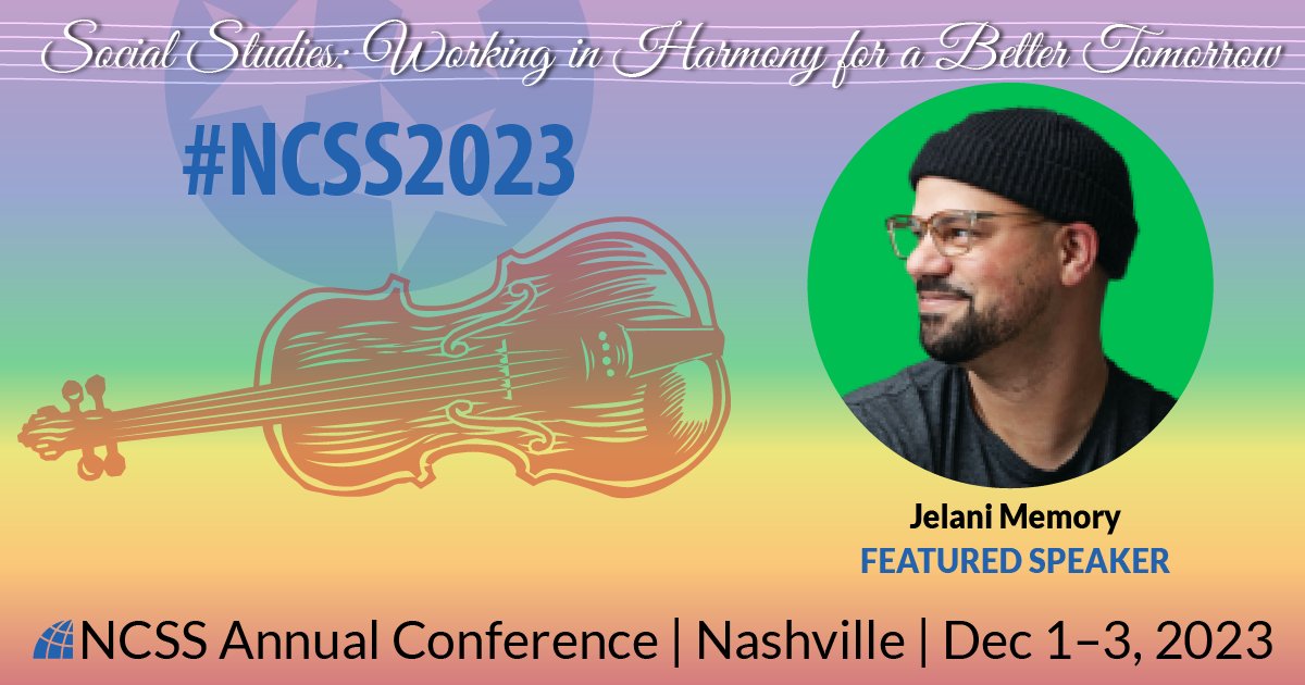 We can’t wait to hear from Jelani Memory at #NCSS2023! A passionate advocate for diversity, equity, and inclusion, he is the founder/CEO of A Kids Co, a media company that helps kids and their grownups have meaningful conversations. ➡️ hubs.ly/Q01Y3nzQ0