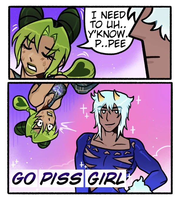 Jolyne the pee pee girl