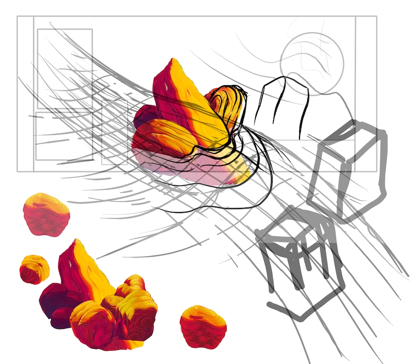 How is the Thirsty Planet Artist Series going, you ask? Well, you can see a sneak peek of artist Matt Rebholz's process of imagining a new world for this tasty project! 
I can't wait to learn the name, see the art and taste an awesome beer by Matt and Shane <3