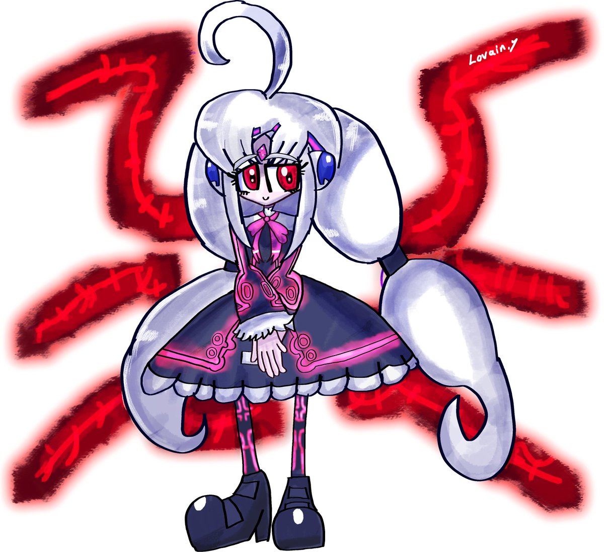 LYogalingam's tweet image. ⭐️Vatista-chan for my UNIB Collab⭐️
#inbirth #FrenchBread #ArcSystemWorks #undernight #artcollab