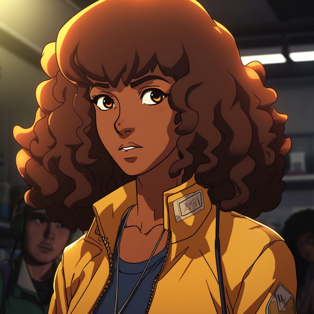 ShamashAran's tweet image. I asked Mid journey (An AI art platform) to make April O'Neil black, and they did a better job than the animated folks.

I wonder why so many people in Hollywood are worried about AI taking over their job?