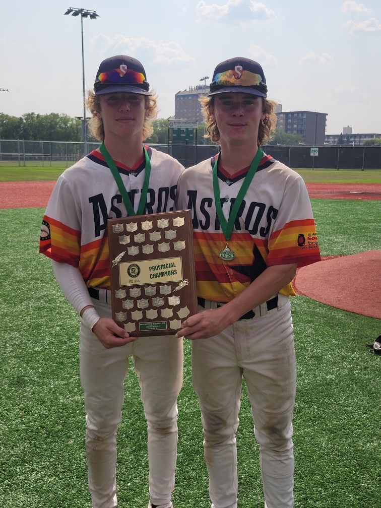 AaaAstros's tweet photo. Big congrats to Casey and Mitchell Rauckman on making the Baseball Sask 15U Selects Roster that will represent Saskatchewan at the upcoming 15U Baseball Canada Ray Carter Cup in Laval, QC from August 24-27!

Go 'Stros! https://t.co/95bqZrvTJw