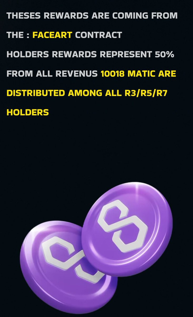 DALnftincubator's tweet photo. Our holders from the #TimeOutGenesis collection can now claim their reward from the @FaceartNFToff contract 🤩
More than 10k #MATIC to claim 🎉💰 https://t.co/VGrxPIQejI