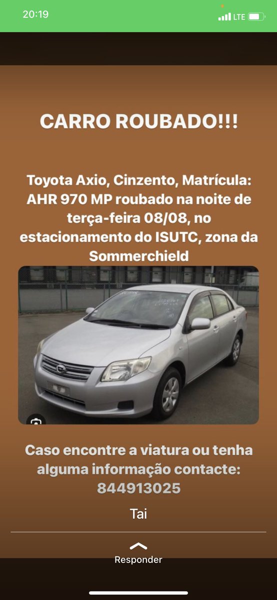 Peco retweet família! Peço ajuda para conseguir recuperar o carro! 🙏🏽