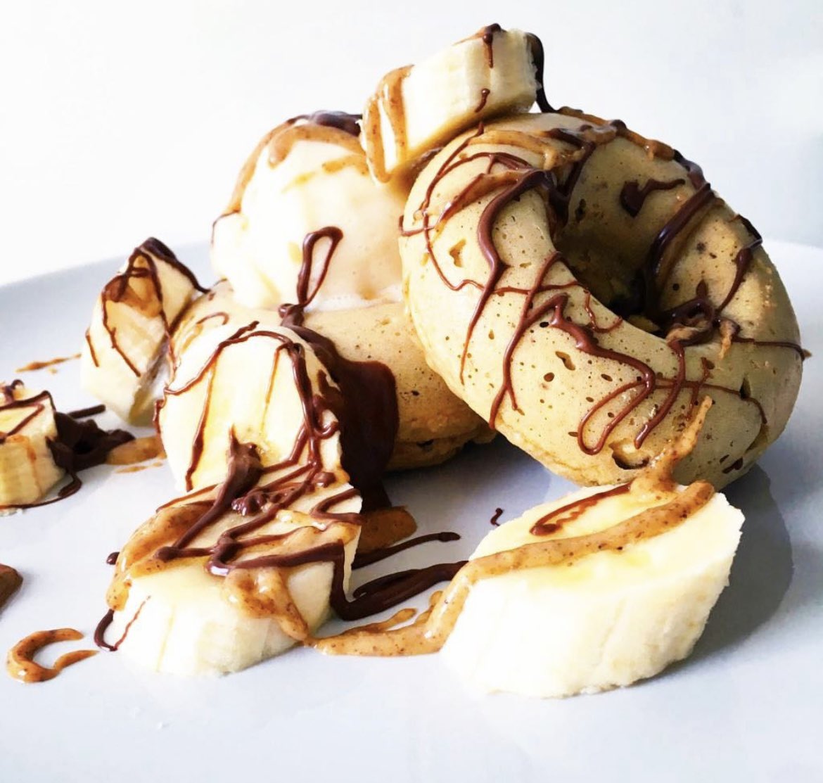 Protein doughnuts with ice cream anyone?