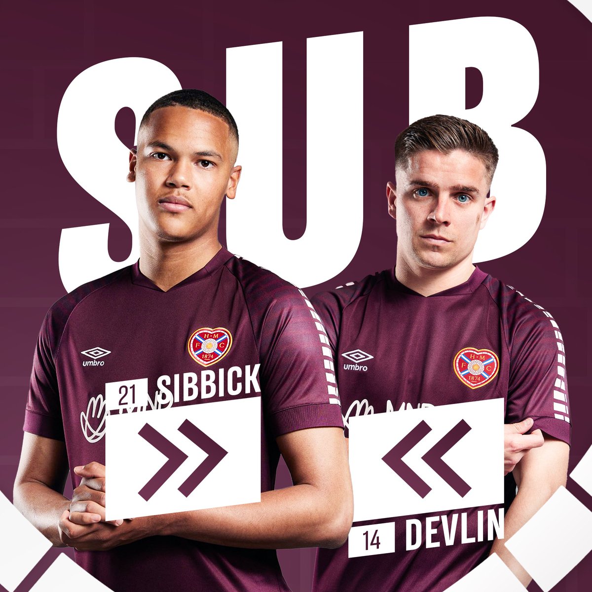 GullandGraphics's tweet photo. My take on a @JamTarts social media rebrand for the new season ⚽️🇱🇻

#HMFC | #Jambos https://t.co/NTCV0jca9L