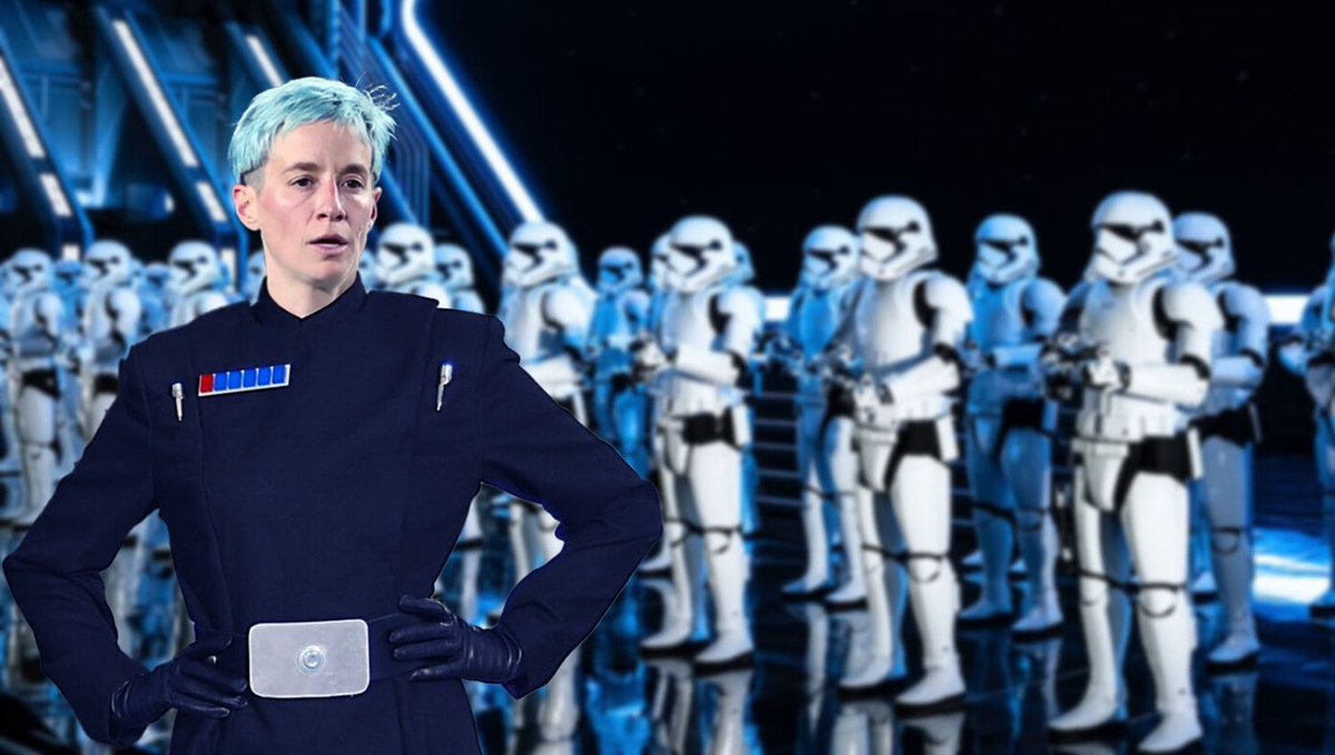Megan Rapinoe Gets New Job With Galactic Empire Training Stormtroopers To Shoot buff.ly/3rZrs7H