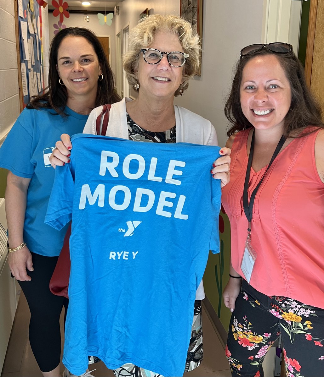 RyeYMCA's tweet photo. Campers &amp; staff alike welcomed @StateSenatorShelley Mayer to the Rye Y’s Kinder Camp in Mamaroneck today. Not only is Senator Mayer a true “Role Model,” she’s a real sport when it comes to engaging with the kids!  Thank you Senator Mayer for visiting camp! https://t.co/yR0kZapSnF