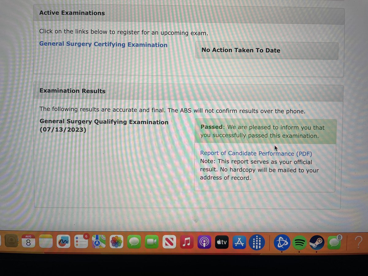 One test down, one more to go to become a fully #boardcertified General Surgeon! Promise I wasn’t in Afib with RVR as I checked 😃 @USUWR_GenSurg @WRNMMC_DHA @WalterReedGME @AmBdSurg