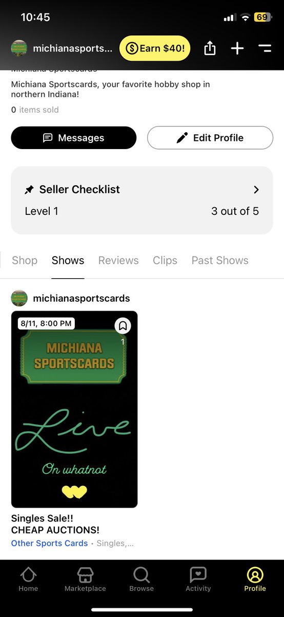 MichianaSC's tweet photo. Hey everyone, we’re having our first show on whatnot this Friday @ 8:00pm est!! Follow for cheap auctions and singles! 

#whatnot #sportscards #singles #giveaways #michianasportscards #thehobby #footballcards #basketballcards #baseballcards #hobbybox #follow #supportyourlcs https://t.co/aKtIhK4Skg