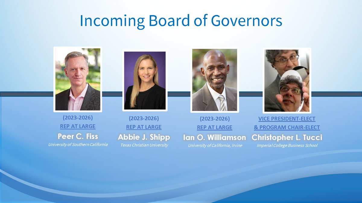 Academy of Management tweet media