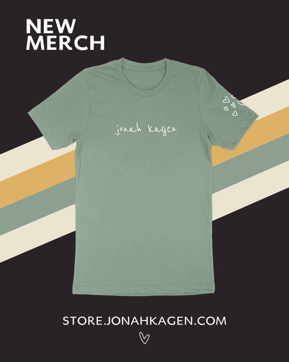 ever wondered what it would be like to wear a shirt with my name on it? well boy oh boy do i have good news for you. store.jonahkagen.com