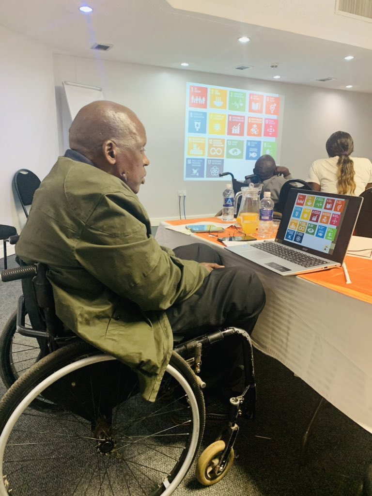 QUAPAZ1's tweet photo. Round table discussion on disability inclusion. Unpacking the nexus between National Disability Policy and the National Development Strategy 1 towards the full attainment of Sustainable Development Goals. @OMpslsw @RepssiZim @FODPZ1 @OfTariro @SDGaction  @UKAidDirect https://t.co/uBOtdx1QCP
