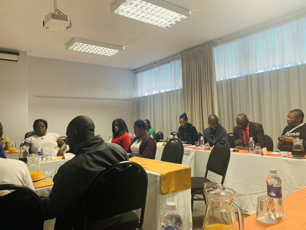 QUAPAZ1's tweet photo. Round table discussion on disability inclusion. Unpacking the nexus between National Disability Policy and the National Development Strategy 1 towards the full attainment of Sustainable Development Goals. @OMpslsw @RepssiZim @FODPZ1 @OfTariro @SDGaction  @UKAidDirect https://t.co/uBOtdx1QCP