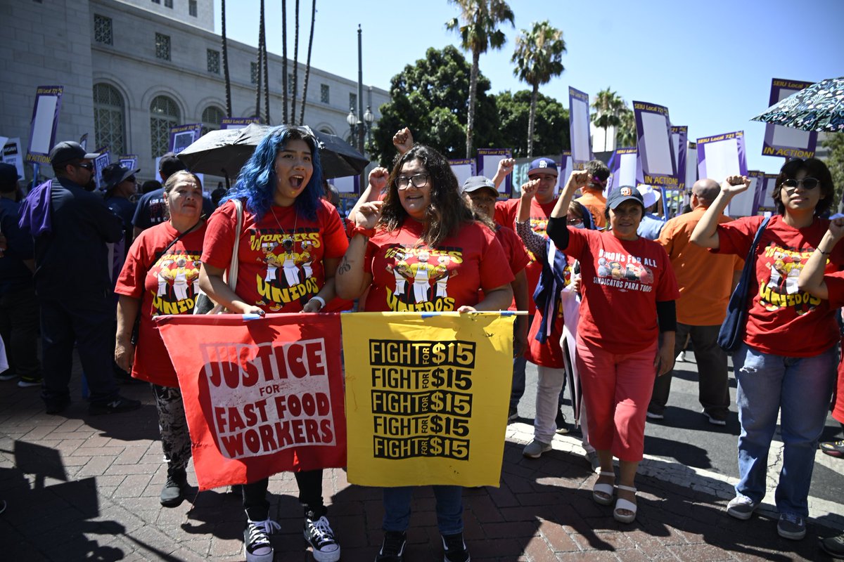 California Fast Food Workers Union tweet media