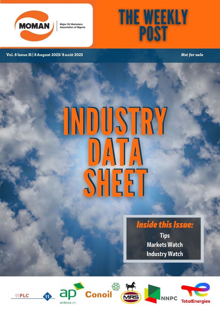 meman_info's tweet photo. Industry Data Sheet - The Weekly Post
#MOMAN
#BetterTogether
#TheWeeklyPost
#datasheet
#petroleumindustry
#Nigeria https://t.co/F7FSlBrBZL