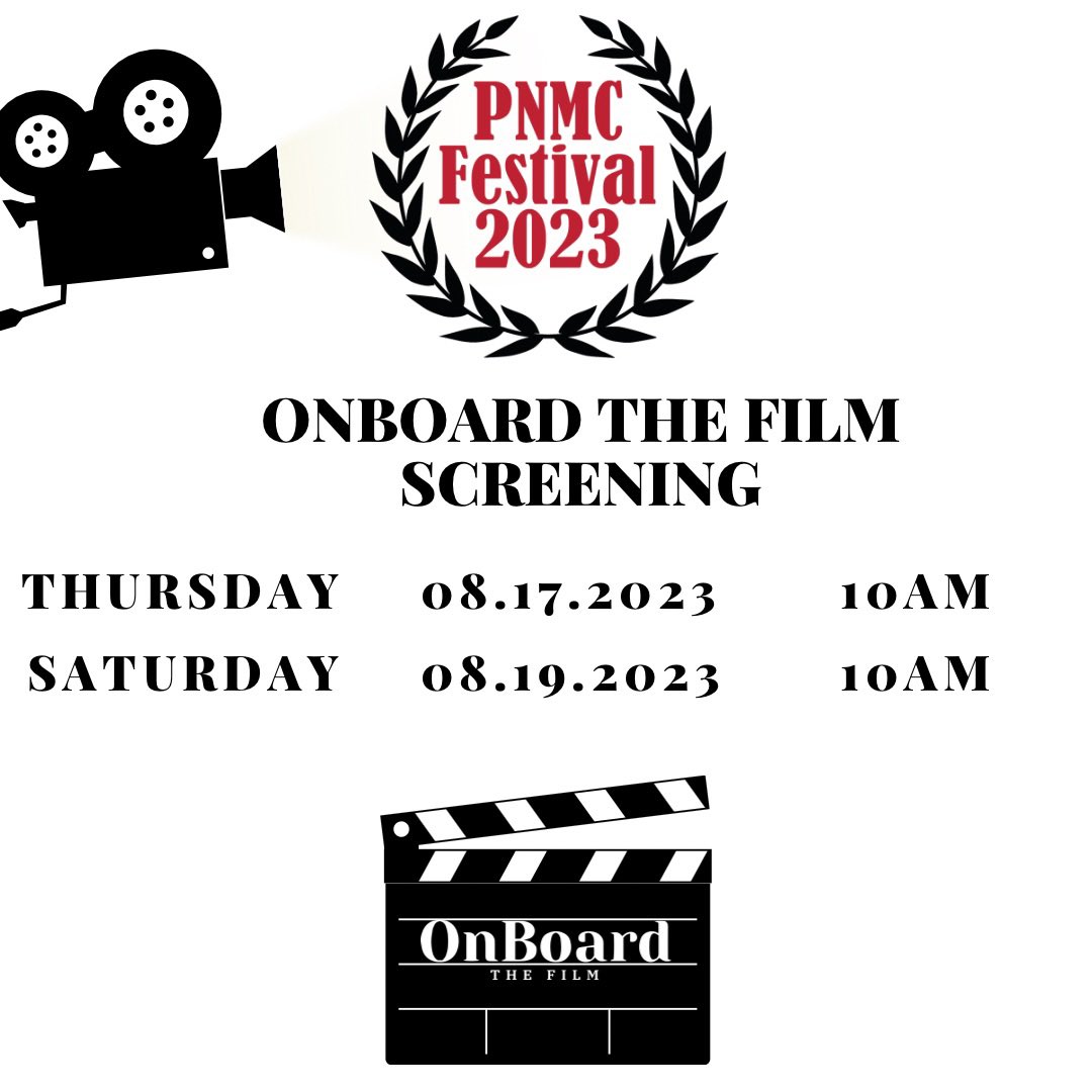 We are excited to come to Portland, Oregon for the @pnmc_festival! Our film will screen on August 17th and August 19th at 10:00 AM. Please join our Associate Producer Lakecia Gunter. Click the link below!

pnmcfestival.org for more info and tickets.
 
#OnBoardTheFilm #Film