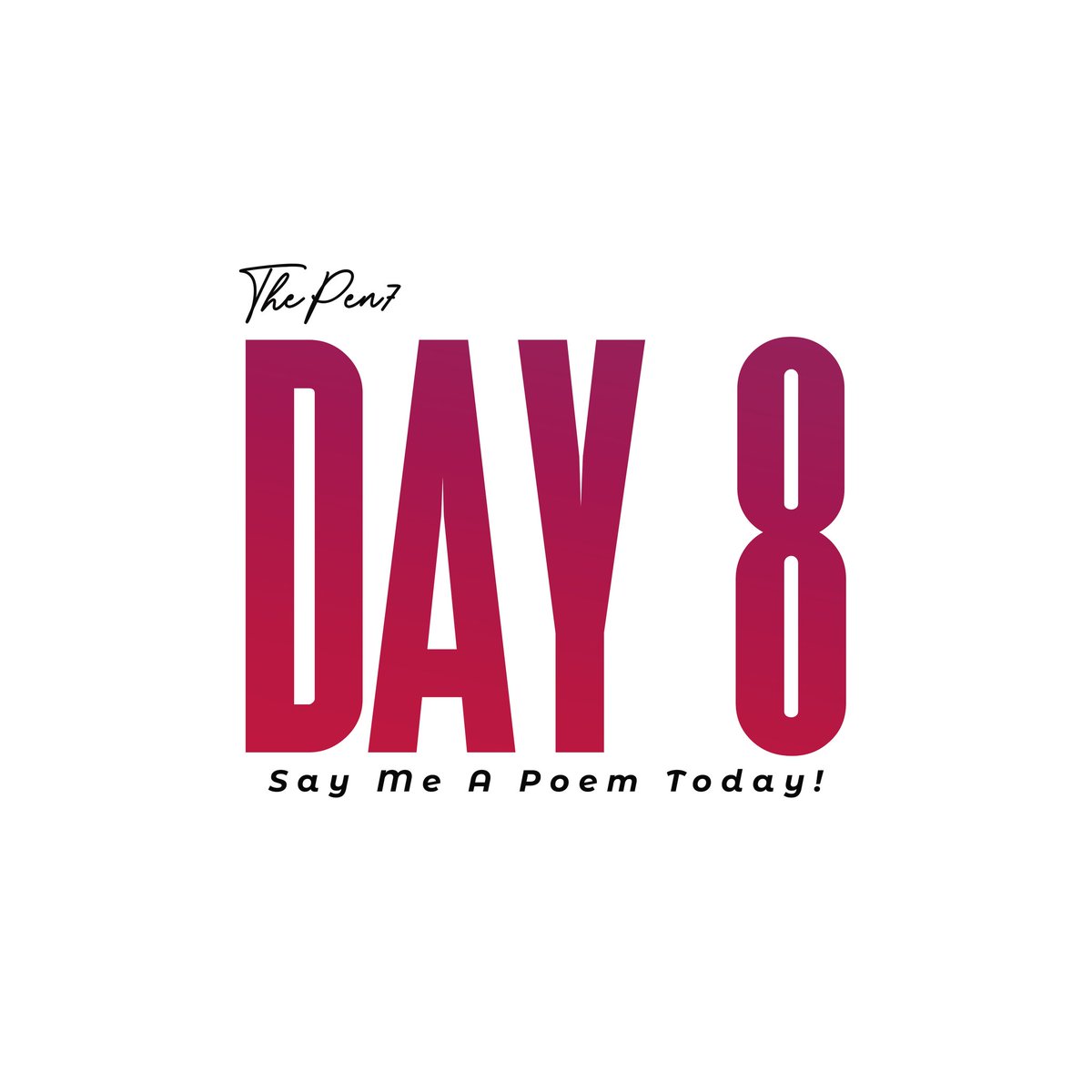 IamThePen7's tweet photo. I'm super excited how this is going! Wrong Turn is a beautiful piece you want to listen to over and over again...
I love the testimonies I've been getting, let's keep it coming!
#saymeapoemtoday #smapt #poetry #poem https://t.co/mgdjOT33wK