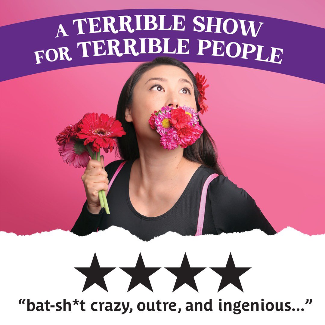 Bonnie He - A Terrible Show for Terrible People tweet media