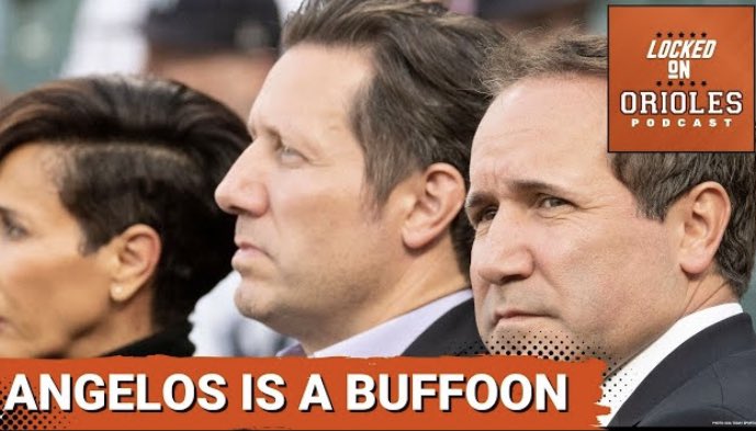 John Angelos has been mistreating employees of the Orioles and MASN for far too long.

On today’s episode, <a href="/ConnorNewcomb_/">Connor Newcomb</a> spills some tea and lays out the facts of who Angelos really is: a thin-skinned toddler with no concept of reality.

💻: youtu.be/F3Y_MM8dq98