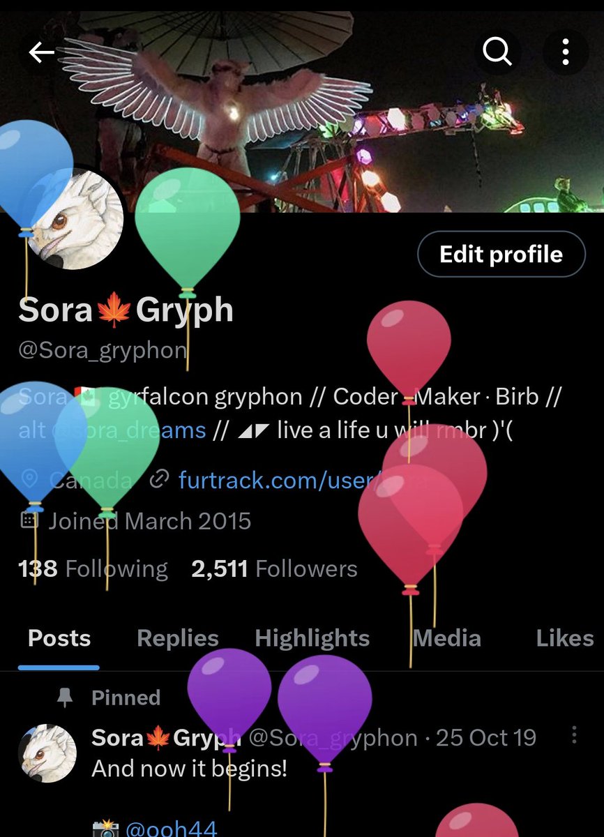 Balloon birb!