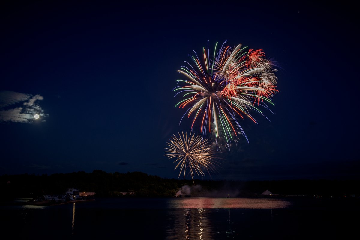Join us in celebrating Canada on Friday, September 01 at dusk, at the Town Dock, with a firework show!