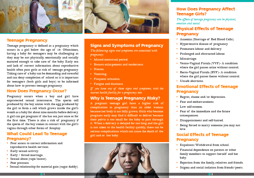 UNFPANigeria's tweet photo. #DidYouKnow?
UNFPA works to prevent Teenage pregnancy
⏬Download this information with all you need to know
https://t.co/h9MlHaI5SN

Join us at 3rd Nigeria Conference On Adolescent And Youth Health And Development #EKO2023 https://t.co/mgd57BVDqP