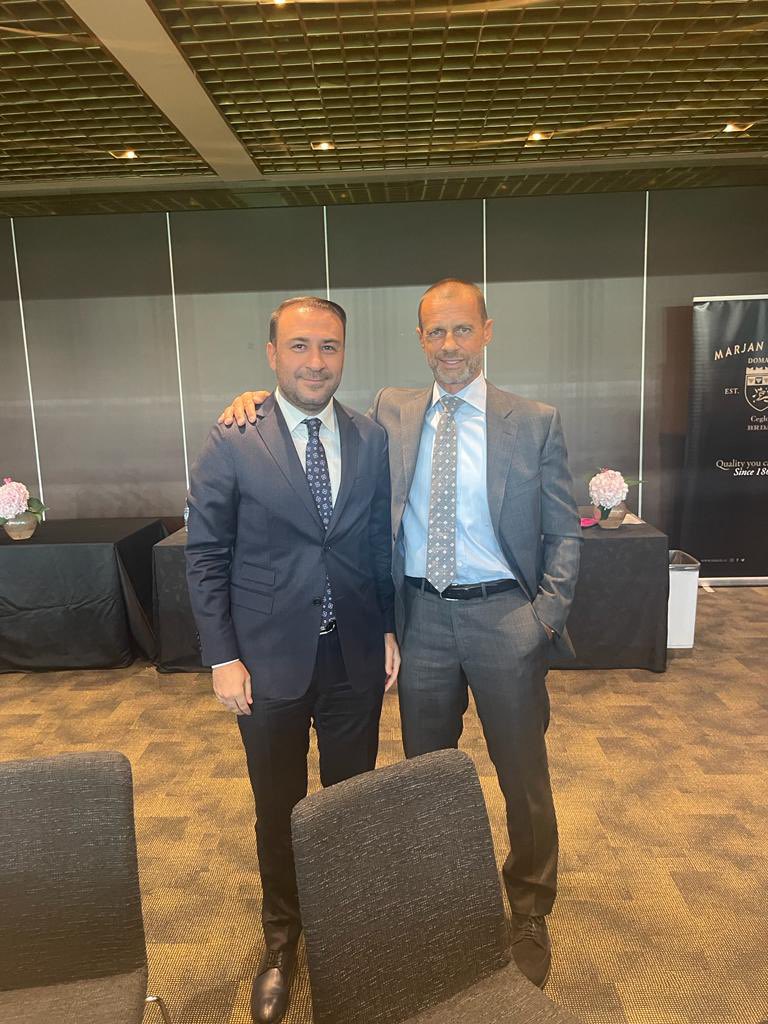 marufgunes1905's tweet photo. UEFA Başkanı Aleksander Ceferin https://t.co/8vxi5w2fkM