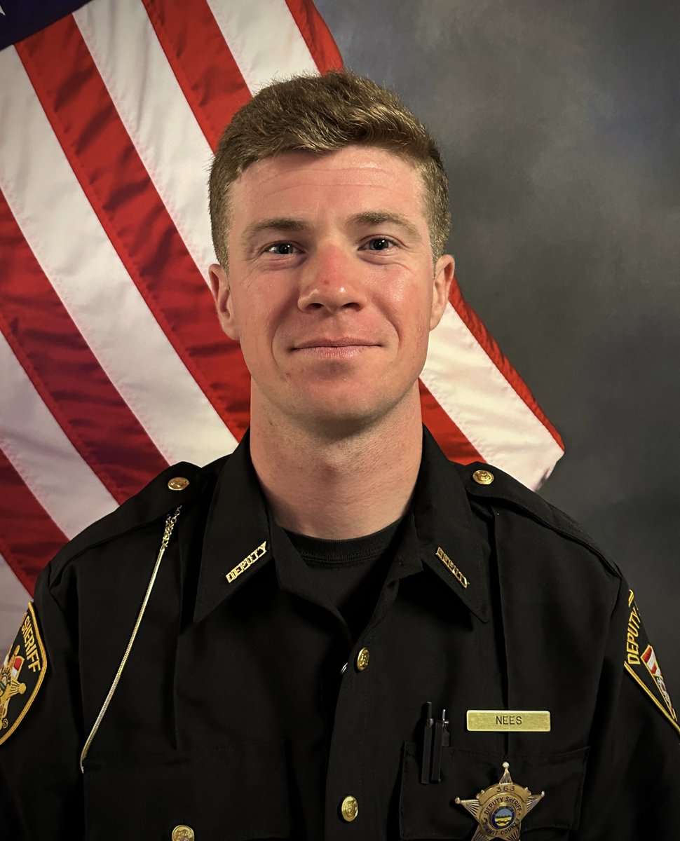 It is with a heavy heart that we announce the passing of one of our deputies, Jacob Nees, who passed away suddenly this weekend after being involved in a vehicle accident.
