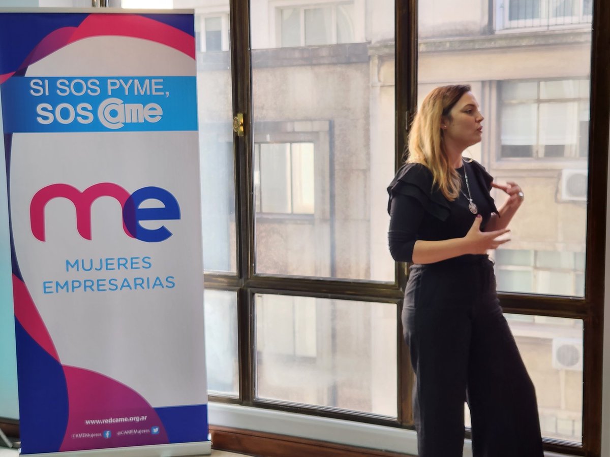 Encabezado por <a href="/mlaurateruel/">M Laura Teruel</a>, el sector <a href="/CAMEMujeres/">Mujeres CAME</a> realiza un workshop bajo el título “Wellness Laboral y Equidad”, para abordar el tópico del bienestar en las organizaciones, a cargo de <a href="/AresPamela/">Pamela Ares</a>, Fundadora de OH.

#EsConLasMujeres
#EncuentroFederalPyme