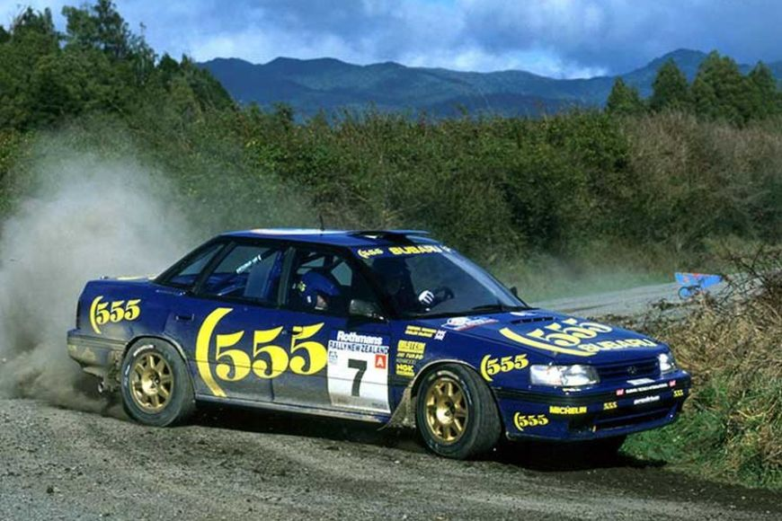 sweirz's tweet photo. 30 years ago today Colin McRae won his first #WRC event in New Zealand. Subaru wouldn't introduce the new Impreza until the old Legacy had won. All the incentive Colin required ... #ifindoubt https://t.co/X4qboAXaPF
