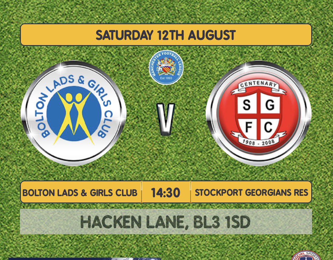 Season starts this Saturday please come down and show your support ⚽️ <a href="/BOLTONFMSPORT/">Bolton FM Sport</a>