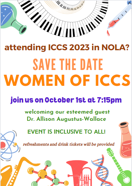 Come join us!!! Inclusive to all ICCS attendees! We hope to see you there! 😊 #womenincytometry #ICCS2023 #womeninscience #ICCS #flowcytometry @News_ICCS @ICCS_Education
