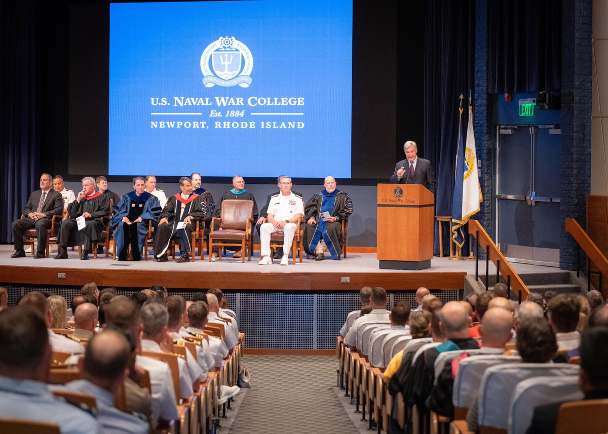U.S. Naval War College (@navalwarcollege) on Twitter photo Welcome, class of 2024! Today we held Convocation marking the start of the academic year. Students were welcomed with remarks by U.S. Senator Sheldon Whitehouse <a href="/SenWhitehouse/">Sheldon Whitehouse</a>, encouraging them to grow as leaders and critical thinkers. Welcome, class of 2024! Today we held Convocation marking the start of the academic year. Students were welcomed with remarks by U.S. Senator Sheldon Whitehouse <a href="/SenWhitehouse/">Sheldon Whitehouse</a>, encouraging them to grow as leaders and critical thinkers.
