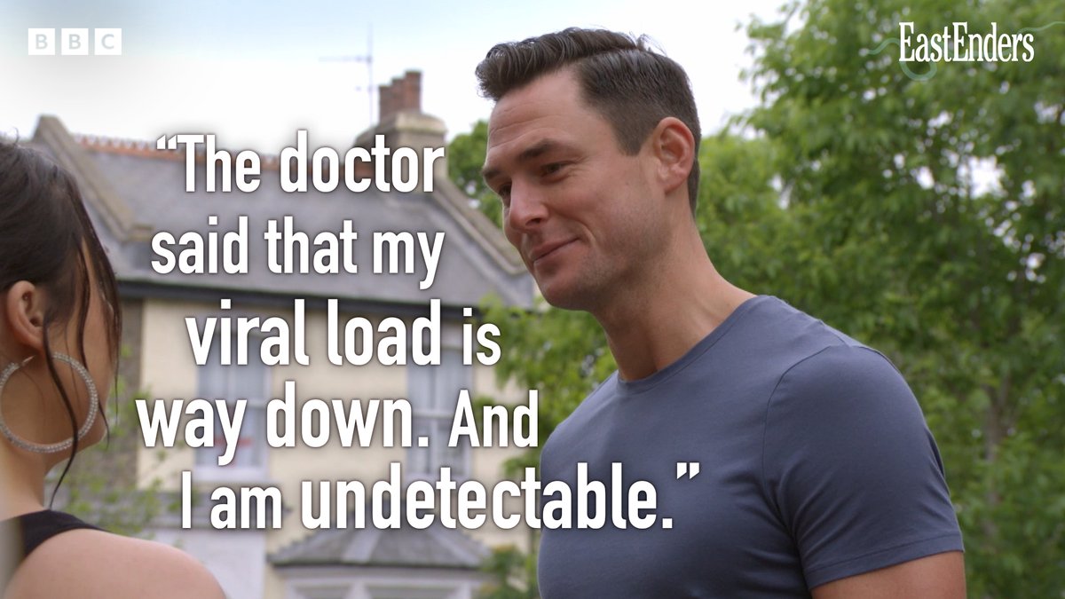 Undetectable = Untransmittable. #EastEnders