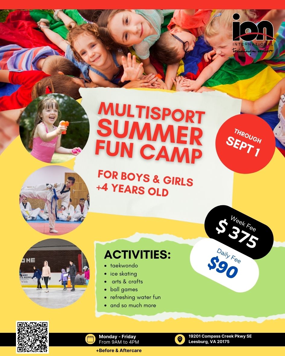 Still Time for Summer Fun at 𝗠𝘂𝗹𝘁𝗶𝘀𝗽𝗼𝗿𝘁 𝗦𝘂𝗺𝗺𝗲𝗿 𝗖𝗮𝗺𝗽!
It's not too late!
Your kids can still join the action-packed excitement of the Multisport Summer Camp, happening now until September 1st! 
 Register today: 
🔴  tinyurl.com/IonCamp
