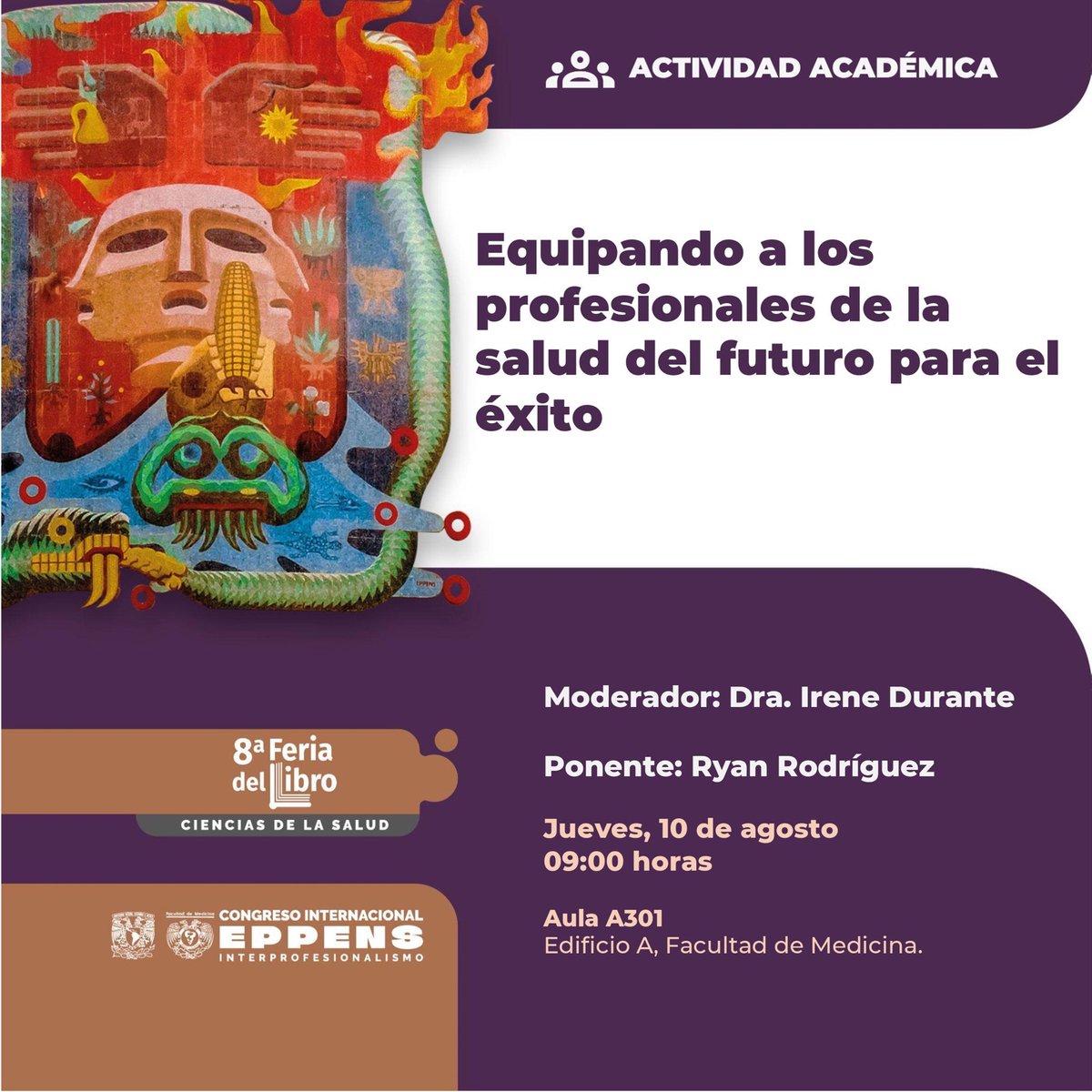 MAVI_FacMed's tweet photo. Global Intelligence Services @usgisof te invita a la conferencia: Un viaje a The BMA House. La experiencia de 3 estudiantes de la UNAM en Londres 🇬🇧

Por: Ryan Rodríguez | Customer Experience Manager de @bmj_company

➡ ¡Regístralo en tu agenda del #CongresoEppens! https://t.co/DeGdSOU8nG