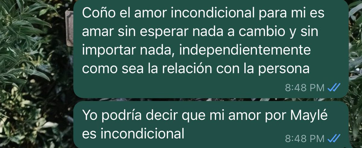 IamWanky's tweet photo. Mi respuesta de que es para mi el amor incondicional. https://t.co/DZoZA0eG4s