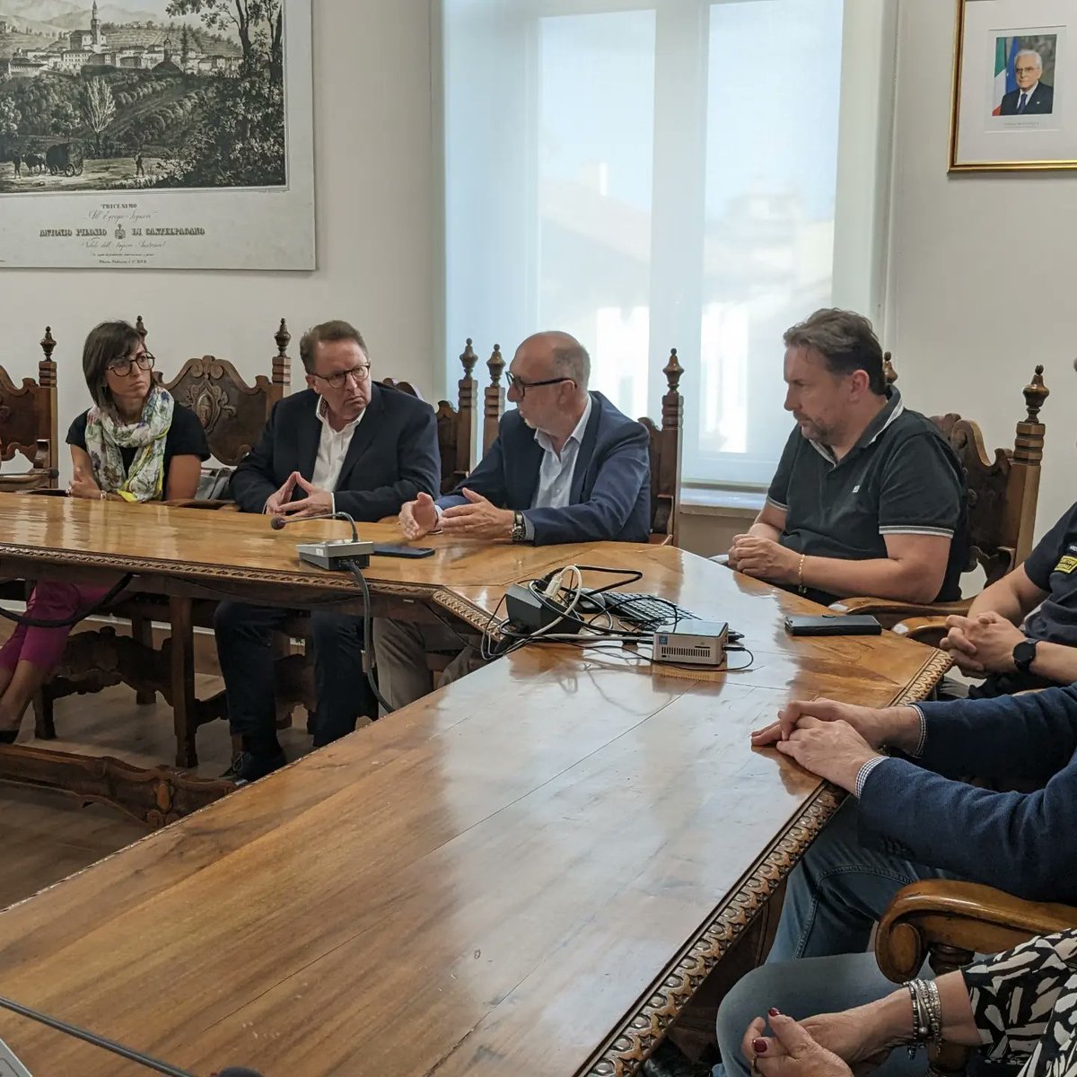Riccardi_FVG's tweet photo. #Maltempo vicini alle comunità
I Comuni di #Tricesimo e #Reana del Rojale colpiti dalla violenta #grandinata di domenica scorsa rientravano già nella perimetrazione dell'emergenza meteo che ha visto il suo epicentro nel territorio di #Mortegliano
@DPCgov @regioneFVGit https://t.co/9po69RVcri