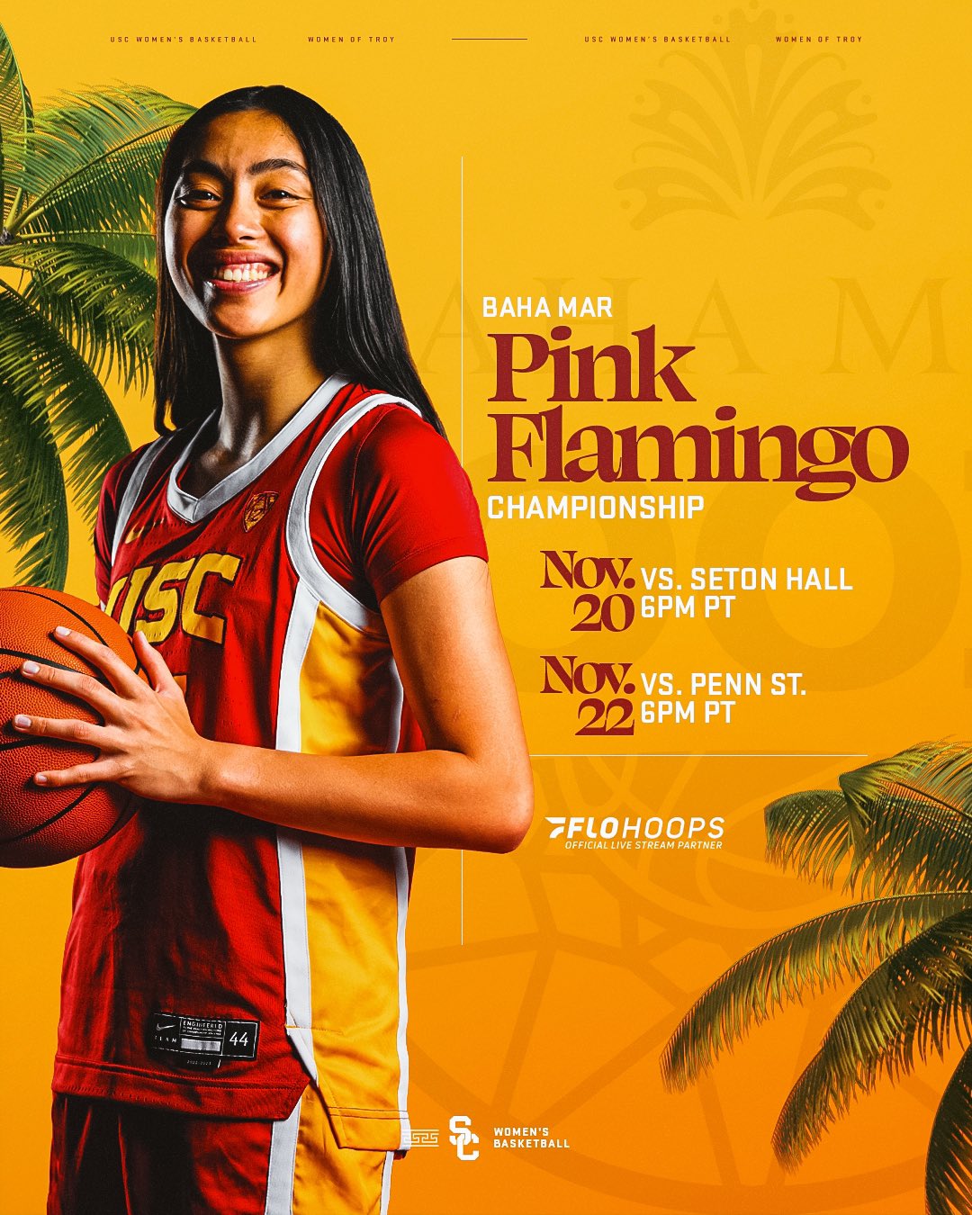 Usc women's basketball roster sales