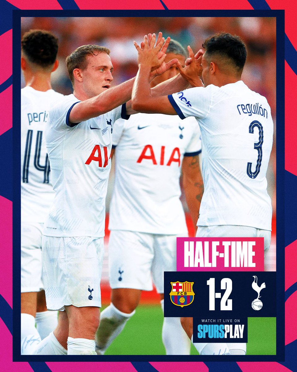 SpursOfficial's tweet photo. We lead at the break! 👊 https://t.co/nnkzZ9TUpL