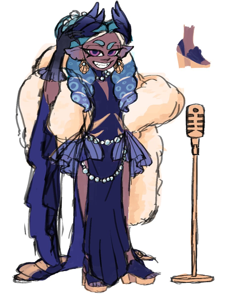 Wanted to go ahead and post my piece from the <a href="/risinghueszine/">Rising Hues Zine💫 OUT NOW!</a> since its been up for awhile! Along with my character sheet. If you haven't checked it out already it's our free right now!