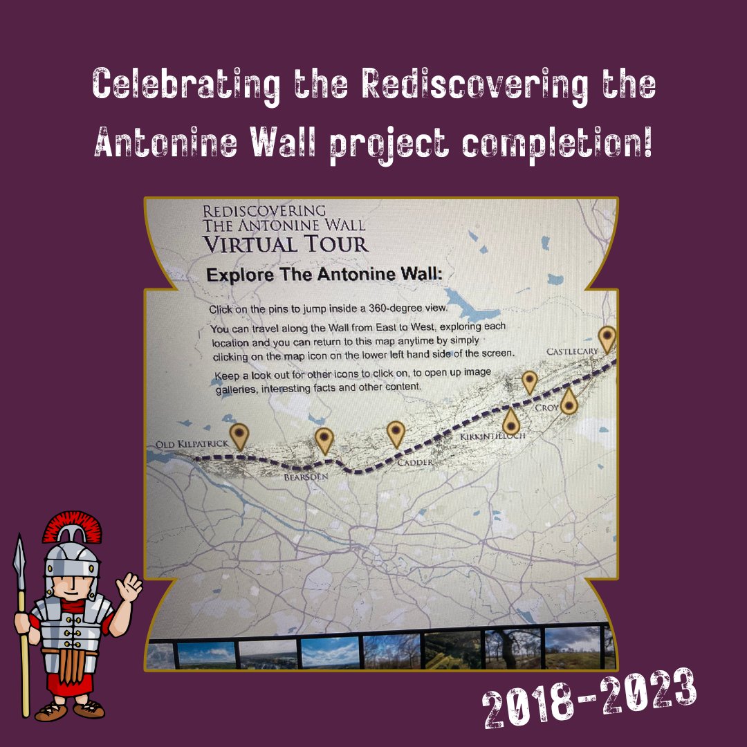 AntonineWall's tweet image. Come on a Virtul tour of the Antonine Wall with us: rediscoveringtheantoninewall.org/2023/08/08/360… 
Explore the site from above to plan your next visit.
@AirborneLens @welovehistory @DigItScotland @RomanScotland @HeritageFundSCO