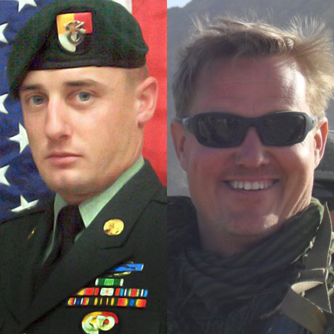 Today we remember SSG Christopher M. Falkel killed in action on this day in 2005. We also remember MSG Gregory R. Trent who died on this day in 2012 from wounds inflicted from small-arms fire. SSG Falkel and MSG Trent were assigned to @3rdsfgroup. #neverforgotten