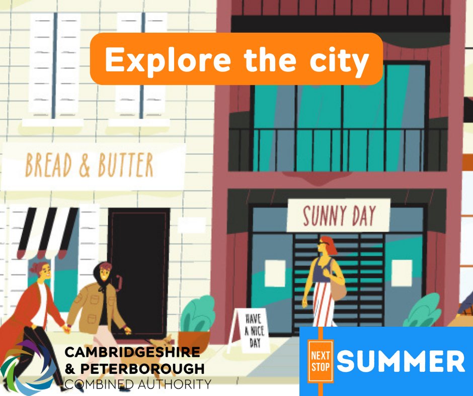 CambsPboroCA's tweet photo. With two beautiful cities and amazing market towns, Cambridgeshire and Peterborough have a wealth of gorgeous buildings, shops and landmarks to explore. Catch the bus to skip the parking queue, and stroll our streets this summer. #NextStopSummer https://t.co/3rg7AUo0KD