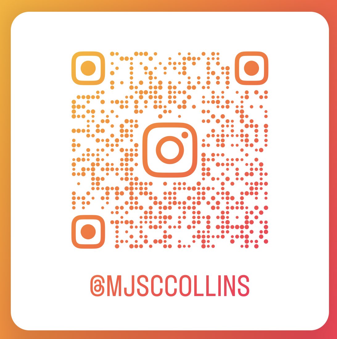 You can follow our Instagram account here:

instagram.com/mjsccollins?ig…